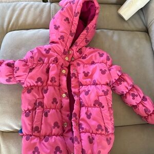 6x kids Pink Minnie Mouse jacket